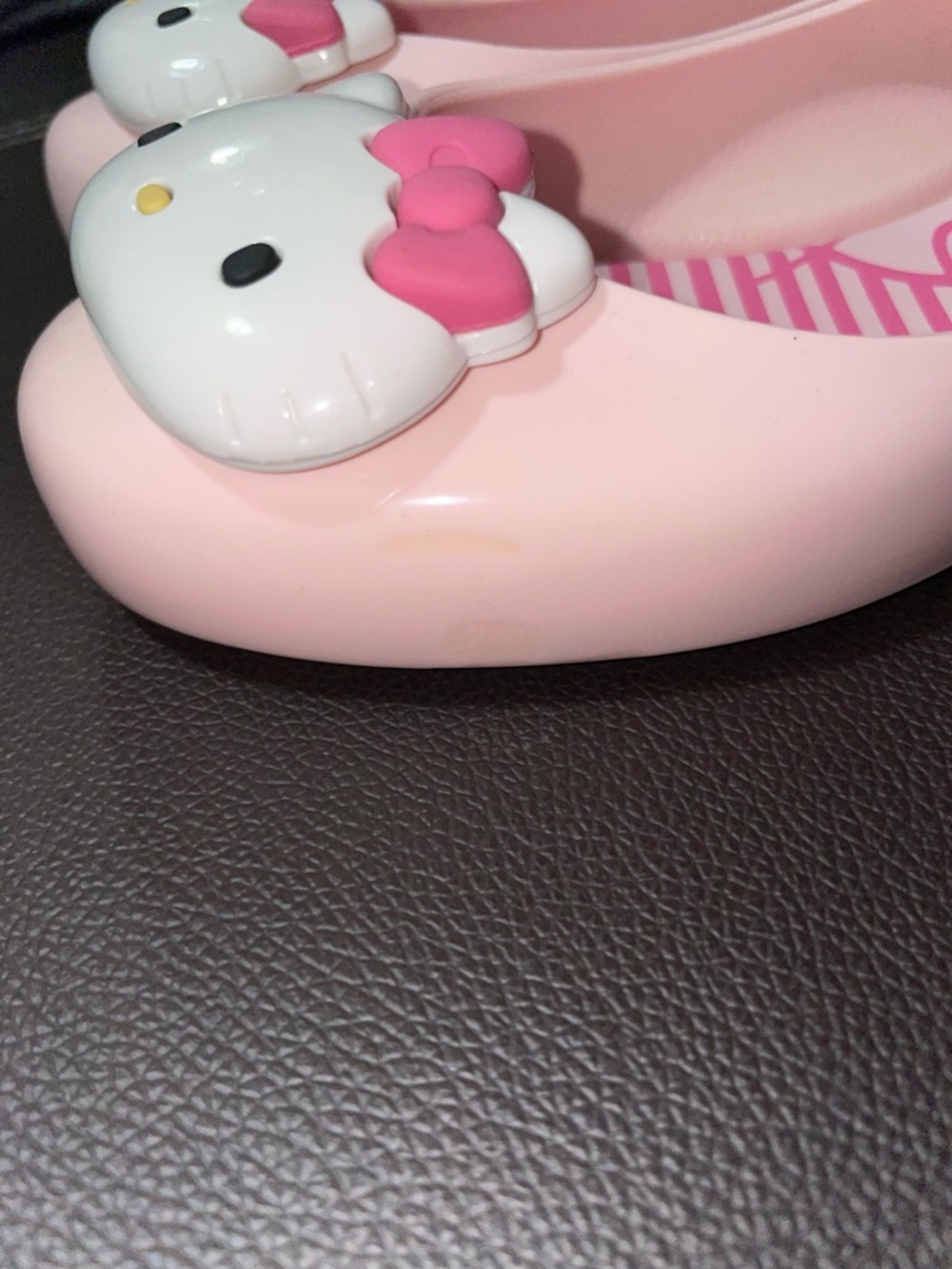 Mel by Melissa Pink Hello Kitty Jelly Flats for Kids - Picture 6 of 12